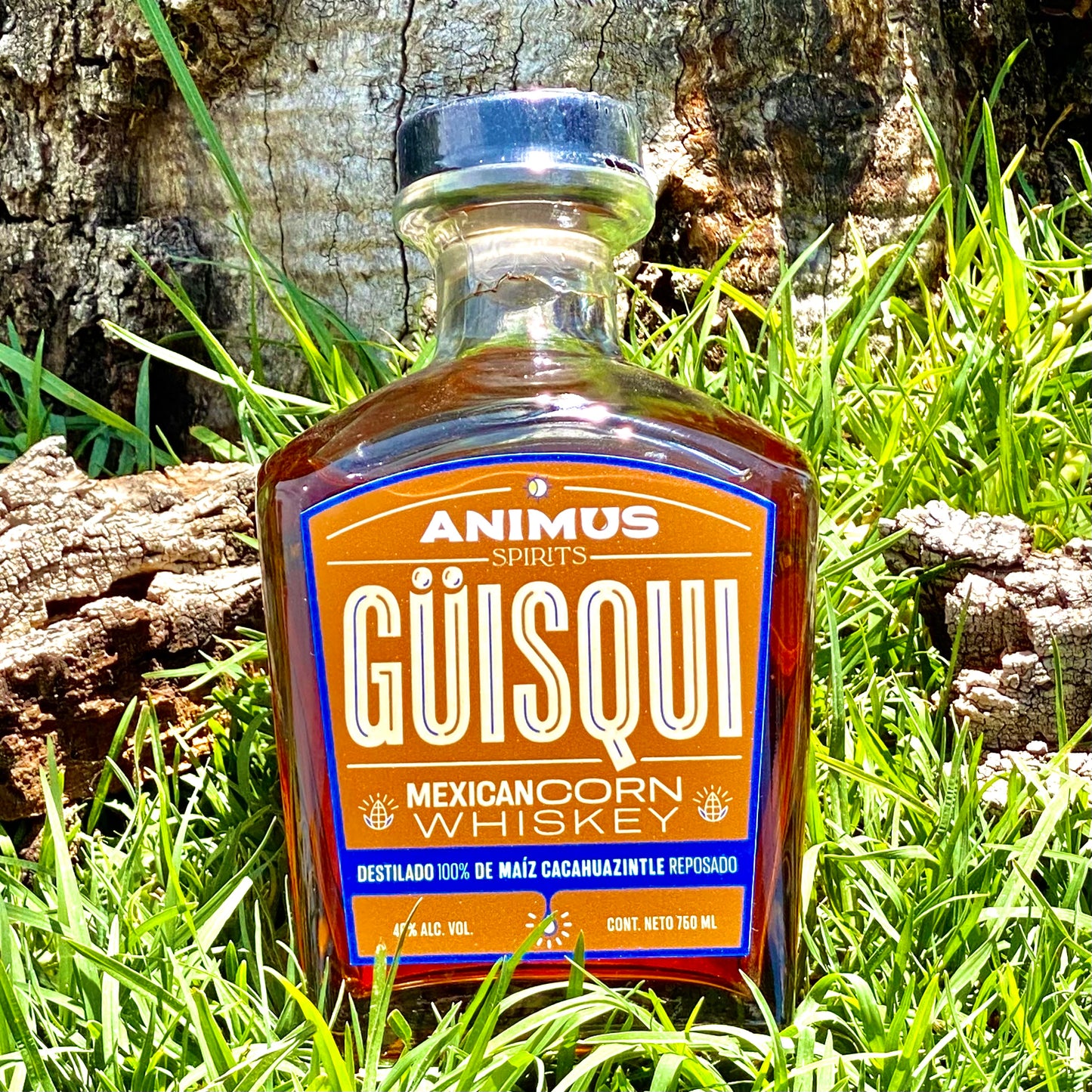 WHISKEY ANIMUS GÜISQUI MAÍZ CACAHUAZINTLE 750 ML™