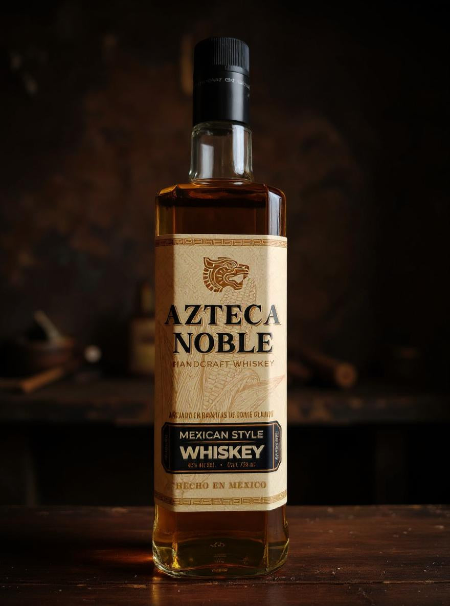 WHISKEY AZTECA NOBLE MEXICAN STYLE  750 ML™
