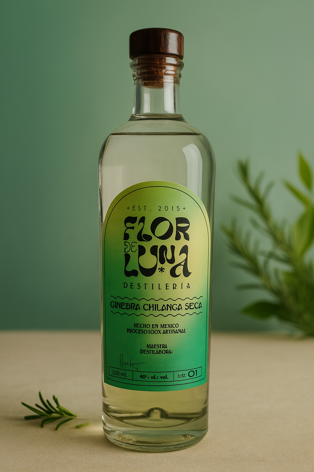 GINEBRA CHILANGA SECA FLOR DE LUNA 750 ML™