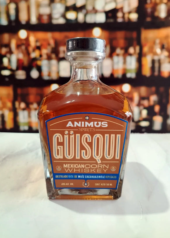 WHISKEY ANIMUS GÜISQUI MAÍZ CACAHUAZINTLE 750 ML™