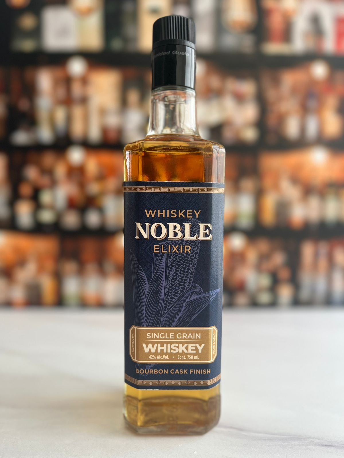 WHISKEY NOBLE ELIXIR SINGLE GRAIN BOURBON CASK FINISH 750 ML™