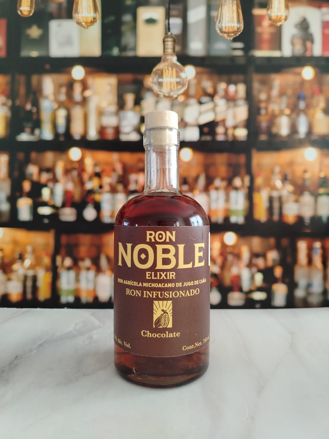 RON NOBLE ELIXIR INFUSIONADO CHOCOLATE 750 ML™