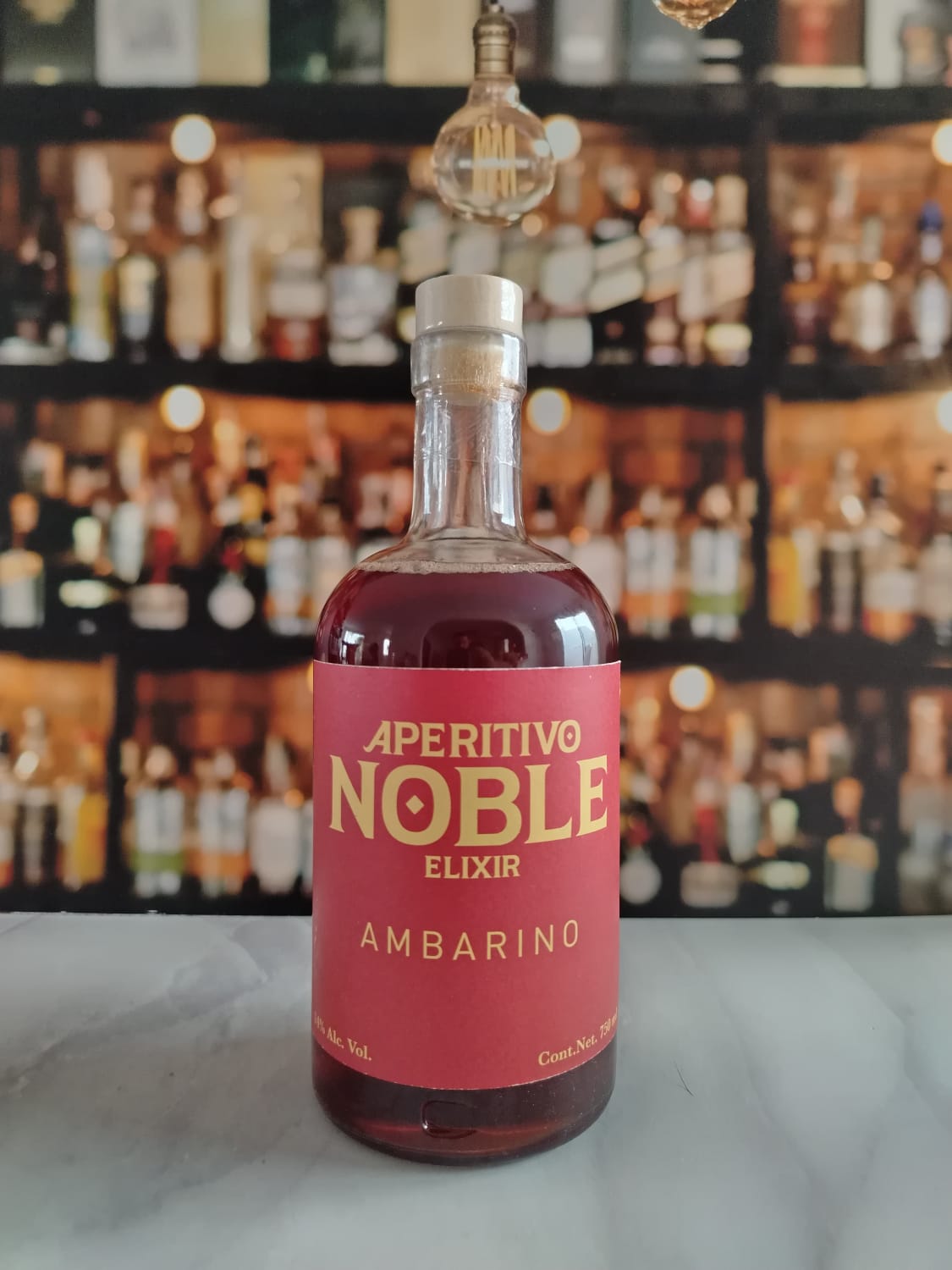 APERITIVO NOBLE ELIXIR AMBARINO 750 ML™