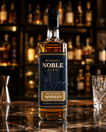 WHISKEY NOBLE ELIXIR SINGLE GRAIN BOURBON CASK FINISH 750 ML™