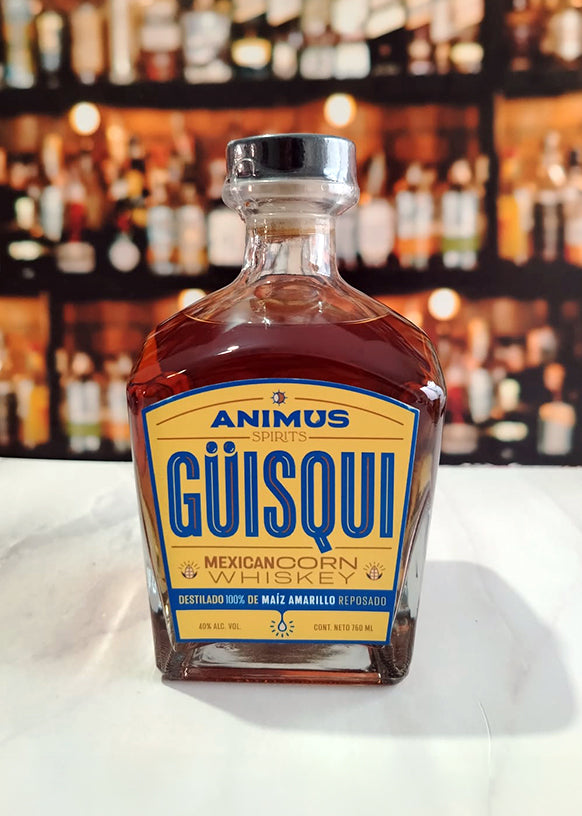 WHISKEY ANIMUS GÜISQUI MAÍZ AMARILLO 750 ML™