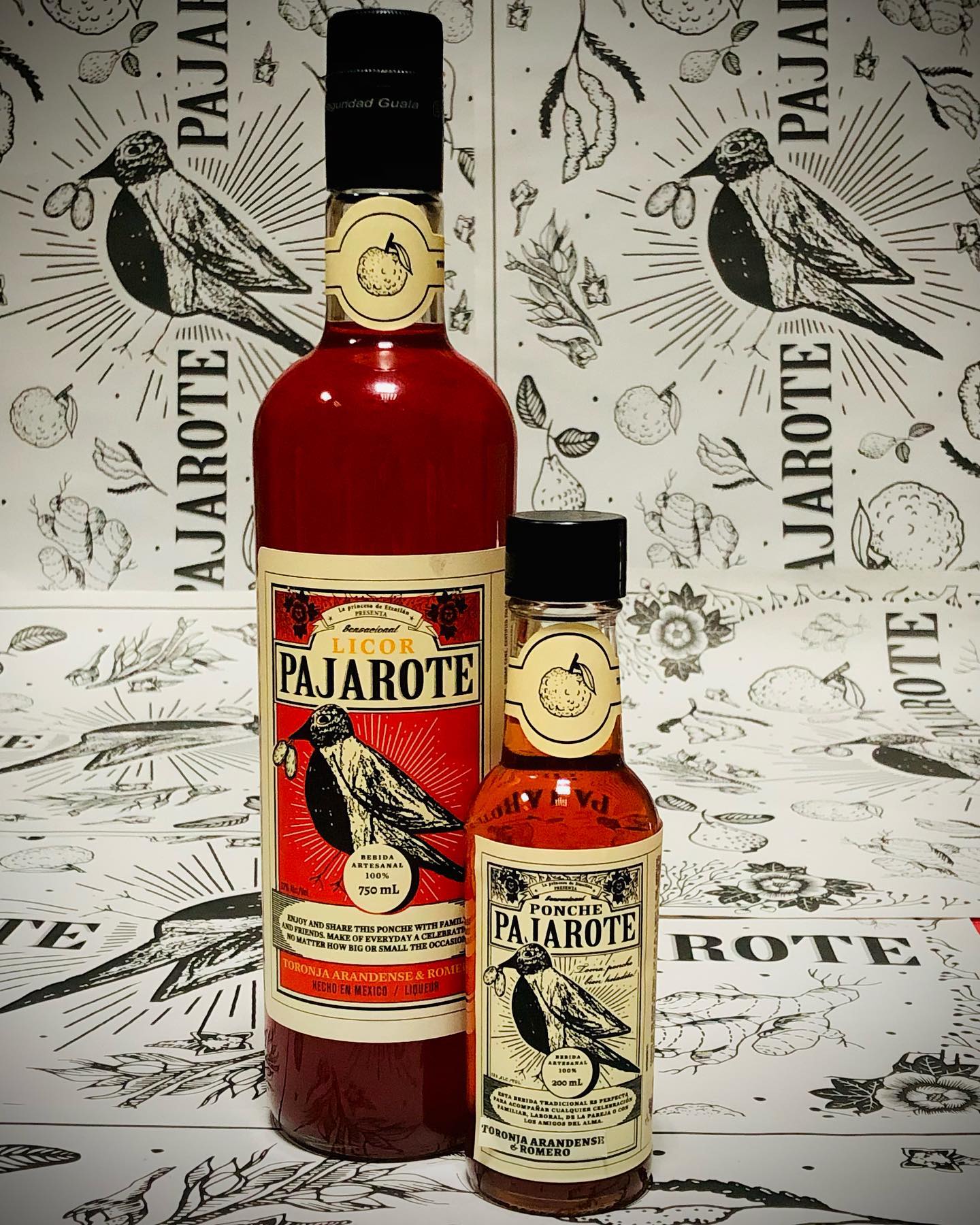 LICOR PAJAROTE  TORONJA ARANDENSE 750 ML™